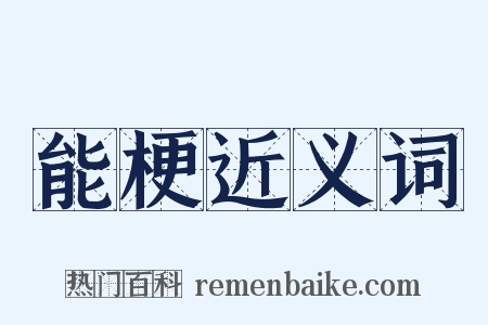 能梗近义词是什么意思的图片